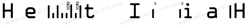 HelloFont ID DianHei EBJ字体转换
